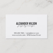 Home | Dakpannen Visitekaartje (Achterkant)