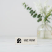 Home | Damask Mini Visitekaartje (Staand voorkant)