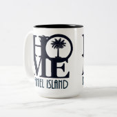 HOME Daniel Eiland 15oz Tweekleurige Koffiemok (Voorkant links)