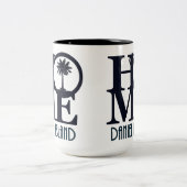 HOME Daniel Eiland 15oz Tweekleurige Koffiemok (Center)