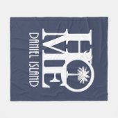 HOME Daniel Island South Carolina Fleece Deken (Voorkant (Horizontaal))
