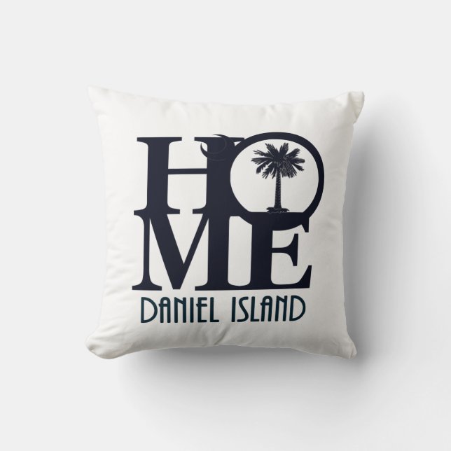 HOME Daniel Island South Carolina Kussen (Voorkant)