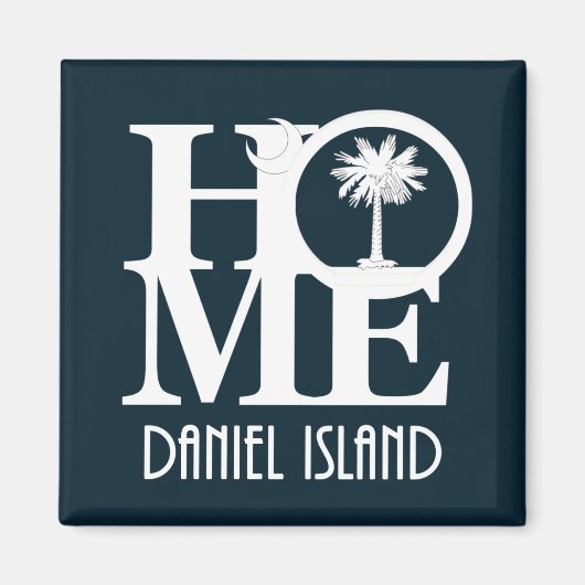 HOME Daniel Island South Carolina Magneet (Voorkant)