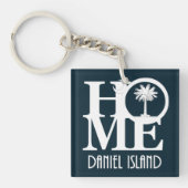 HOME Daniel Island South Carolina Sleutelhanger (Voorkant)