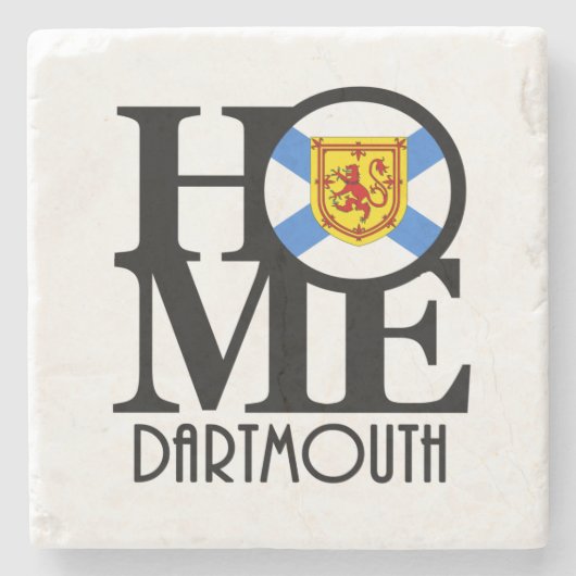 HOME Dartmouth, Nova Scotia Stenen Onderzetter (Voorkant)