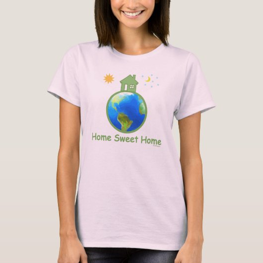 Home Day Home Sweet Home T-shirt (Voorkant)