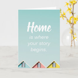 Home De groep telt Homebody Quotes Poste Kaart