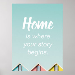 Home De groep telt Homebody Quotes Poste Poster