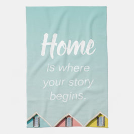 Home De groep telt Homebody Quotes Poste Theedoek