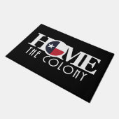 HOME De kolonie Texas Deurmat (Schuin)