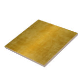 Home Decor Accents Metallic Brushed Gold Tegeltje (Zijkant)