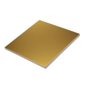 Home Decor Accents Metallic Gold Tegeltje (Zijkant)