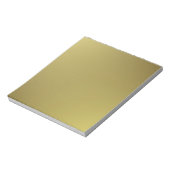Home Decor Accents Soft Gold Notitieblok (Linkerzijde)