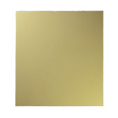 Home Decor Accents Soft Gold Notitieblok (Voorkant)
