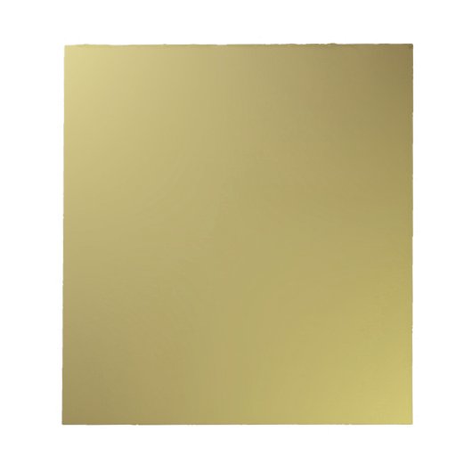 Home Decor Accents Soft Gold Notitieblok (Voorkant)