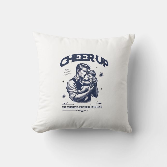 HOME DECOR DADDY CHEER UP THROW PILLOW KUSSEN (Voorkant)