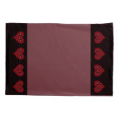 Home Decor Face Heart Kussensloop (Achterkant)