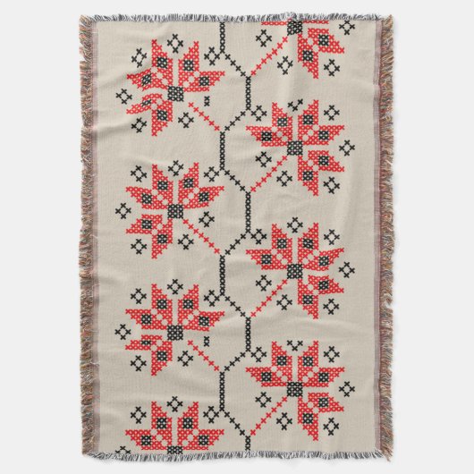 Home Decor geïnspireerd op folk Deken (Voorkant Verticaal)