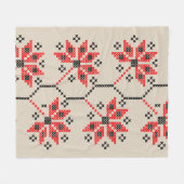 Home Decor geïnspireerd op folk Fleece Deken (Voorkant (Horizontaal))