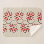 Home Decor geïnspireerd op folk Sherpa Deken (Voorkant (horizontaal))