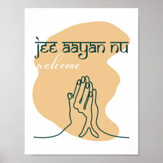 Home decor - Jee Aayan Nu (Welkom) Poster