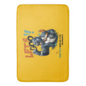 HOME DECOR LET'S GOO LESSONS LEARN BATH MAT (Voorkant Verticaal)