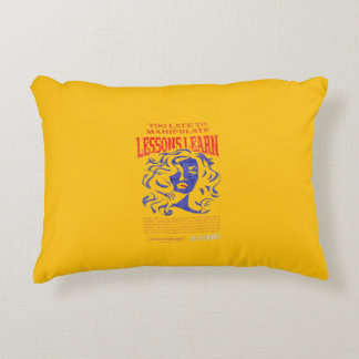 HOME DECOR MANIPULATE LESSONS LEARN ACCENT PILLOW  KUSSEN
