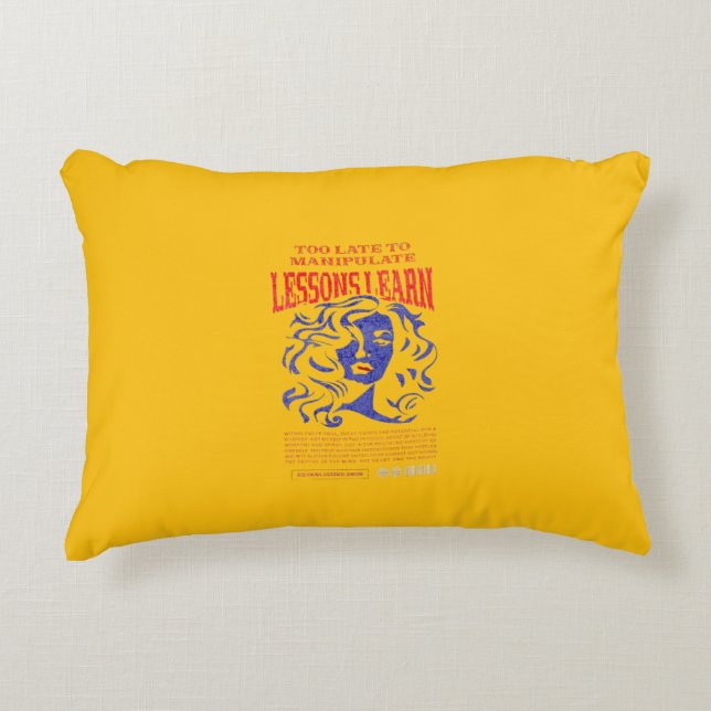 HOME DECOR MANIPULATE LESSONS LEARN ACCENT PILLOW  KUSSEN (Voorkant)