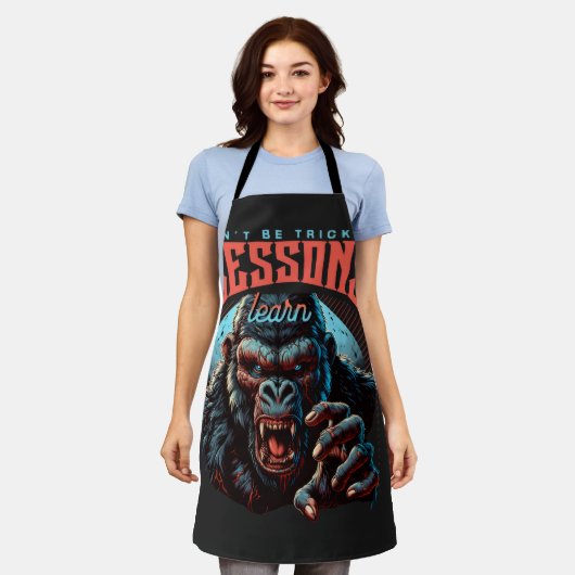 Home Decor Wise Gorilla Apron Schort (Gedragen)