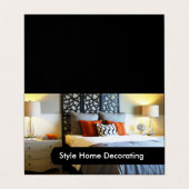 Home Decorting Professional Visitekaartje (Buitenkant ongevouwen)