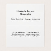 Home Decorting Professional Visitekaartje (Binnenkant ongevouwen)