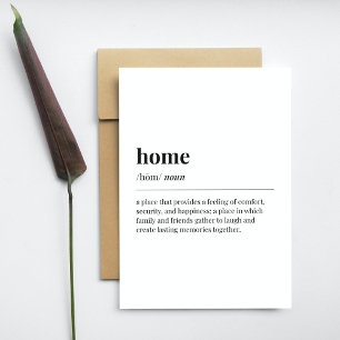 Home Definition Kaart
