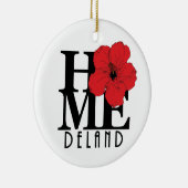 HOME Deland Florida Keramisch Ornament (Rechts)