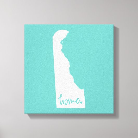 Home Delaware Aangepaste kleur Canvas Afdruk (Voorkant)