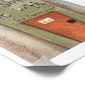 HOme delen - Afdrukken Poster (Hoek)