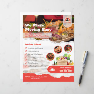 Home Delivery Service Flyer