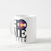 HOME Denver Colorado 11oz Koffiemok (Voorkant links)