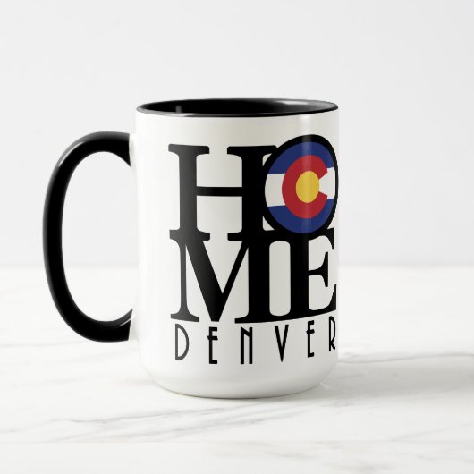 HOME Denver Colorado 15oz Mok (Links)