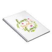 Home Design Home Sweet Home Home Notitieboek (Rechterzijde)