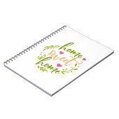 Home Design Home Sweet Home Home Notitieboek (Linkerzijde)