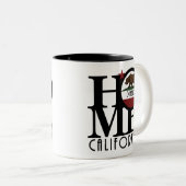 HOME Diablo California 11oz Tweekleurige Koffiemok (Voorkant rechts)