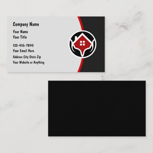 Home Diensten Moderne Visitekaartjes (Voorkant / Achterkant)