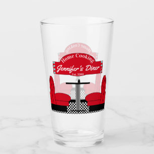 Home Diner Kitchen Restaurant Soda Pop Tea Beer Glas