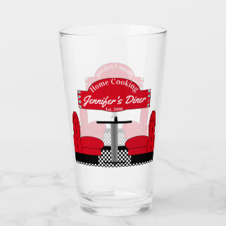 Home Diner Kitchen Restaurant Soda Pop Tea Beer Glas