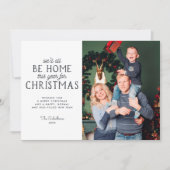 Home Dit jaar voor Kerstmis | Vakantieknopkaart Kaart (Voorkant)