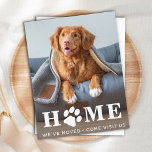 Home Dog Moving We hebben het Briefkaart van de Aa<br><div class="desc">Thuis! We hebben ons bezocht. Laat je beste vriend je beweging aankondigen met deze schattige en grappige koninklijke kaartje. Pas de rug met namen en uw nieuw adres aan. Deze mededeling van de hond is een must voor alle hondenmoeders, hondenbroodjes en hondenliefhebbers! COPYRIGHT © 2020 Judy Burrows, Black Dog Art...</div>