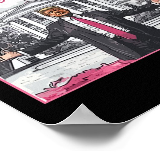 Home Donald Trump 2024 Poster (Hoek)