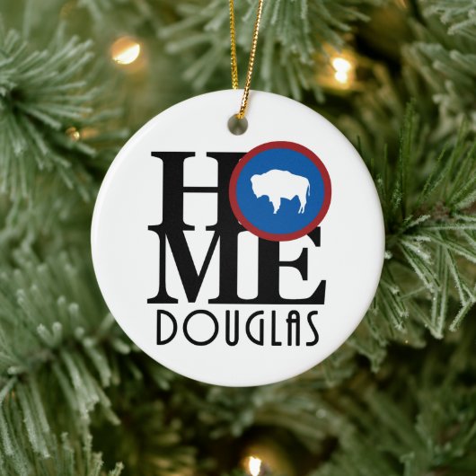 HOME Douglas Wyoming Keramisch Ornament (Boom)