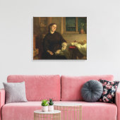 Home Dreams, 1869 (olie op canvas neergezet op dee (Insitu (Woonkamer))