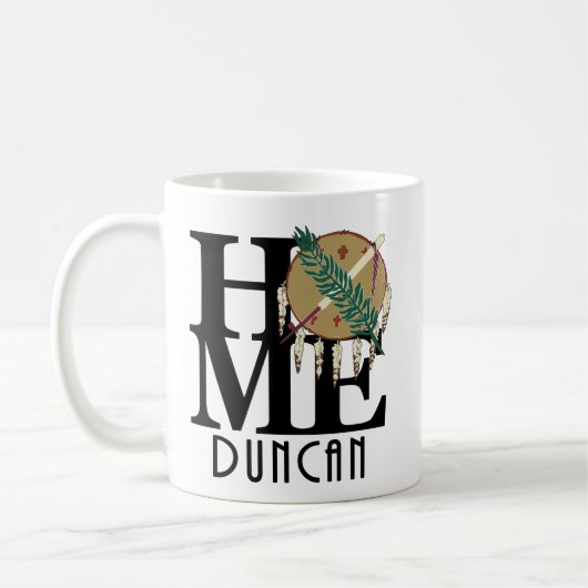 HOME Duncan Oklahoma 11oz Koffiemok (Links)